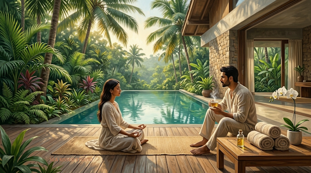 Restore - Wellness, silent privacy, couple relax yoga
